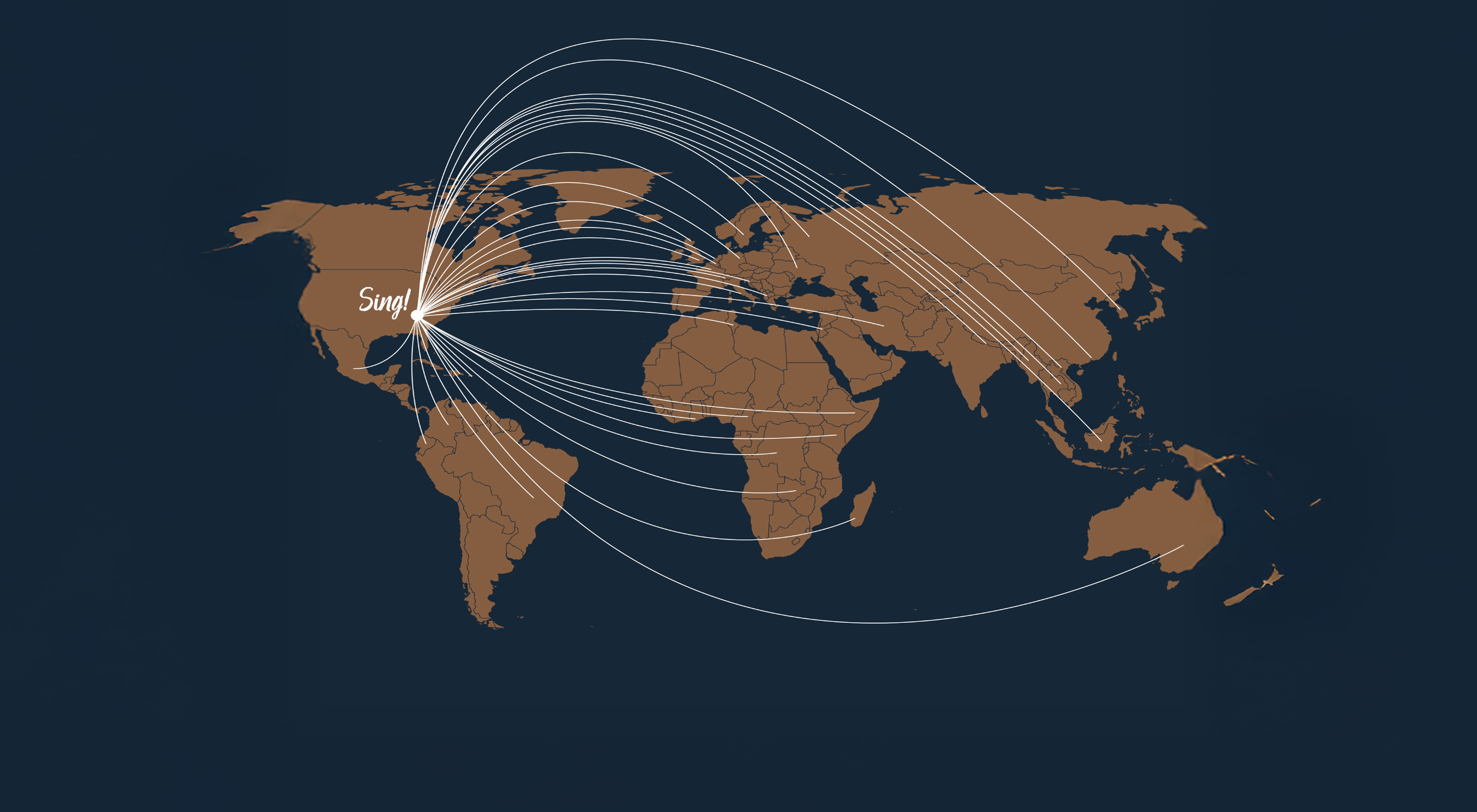 Global Reach map